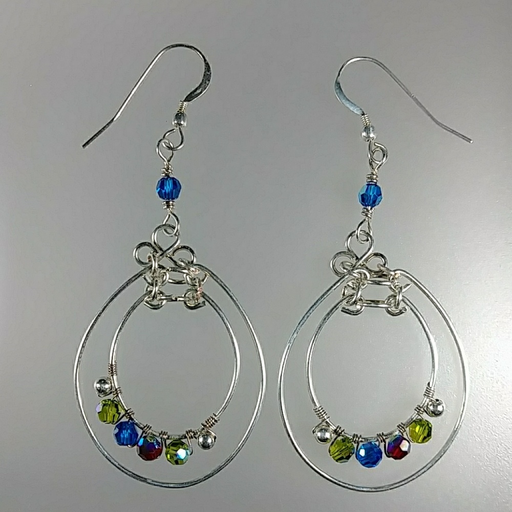 Maria’s Glamour Earrings, by Vekasy's